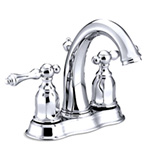 台付き3ホール 4インチセンター