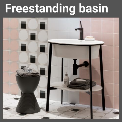 Freestanding basin ～自立式洗面台の魅力～