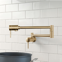 Contemporary wall Mount Potfiller 壁出し屈曲式単水栓