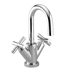 TARA. 2バルブ洗面混合栓(引棒有り)