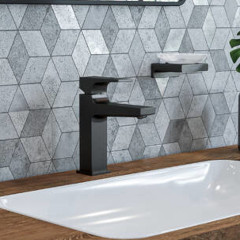 Metropol シングルレバー洗面混合水栓 110 (引棒無し)