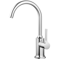 VAIA 1穴型シングルレバー洗面用混合栓(引棒無し)