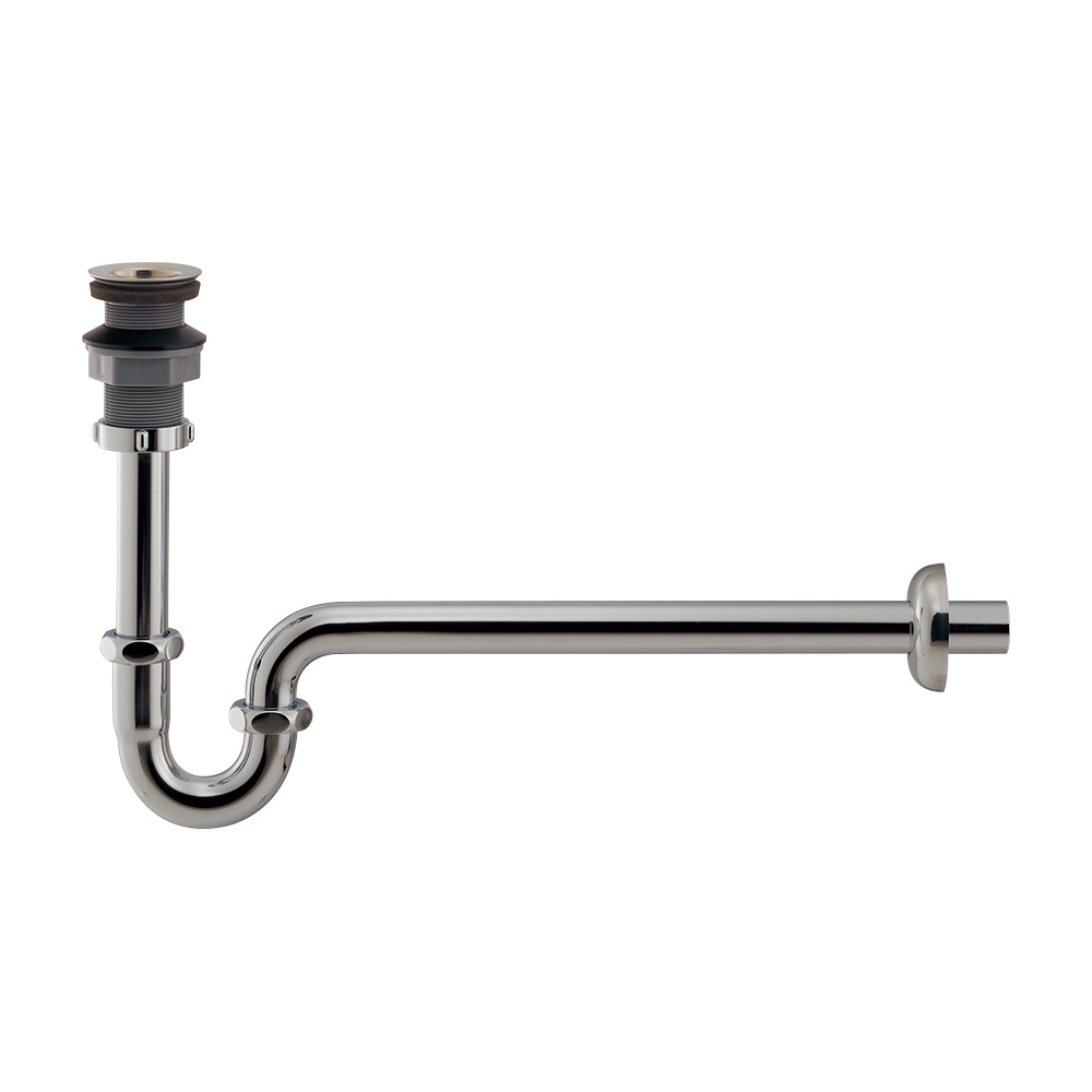 Pトラップユニット(クロム)