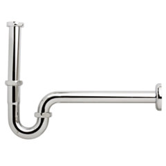 Pトラップ 壁排水用(ヨーロッパ製洗面器用)