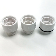 共通部品シャワーホースアダプターホワイト3種類