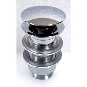 排水目皿(クローム)カウンター厚10mm〜25mmまで