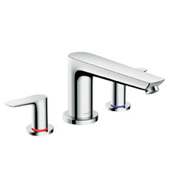 Talis E 3ホールリム付式バス混合水栓(化粧部+埋込部セット)