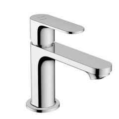 Rebris S シングルレバー洗面混合水栓 80 クールスタート(ポップアップ引棒無)