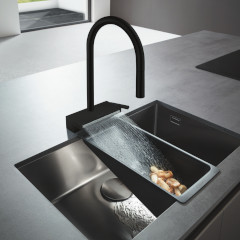 Aquno Select M81 シングルレバーキッチン混合水栓 引出式 170 3ジェット(シャワー切替)