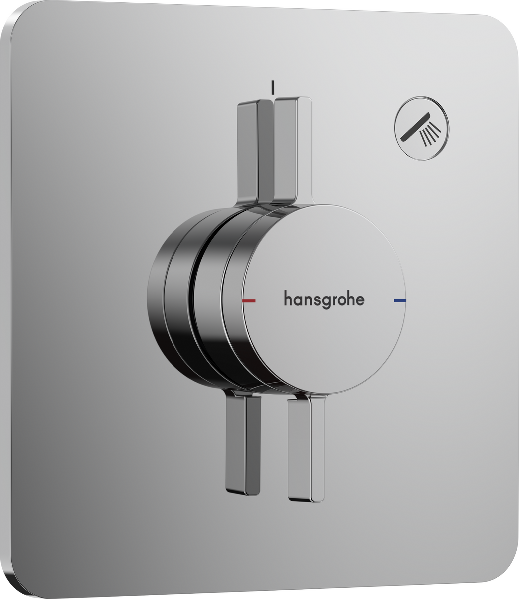 DuoTurn Q 埋込式シングルレバー混合水栓 1アウトレット（化粧部）+埋込部