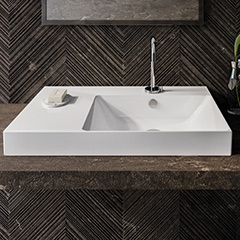 Zero 洗面器750mm (右シンク)