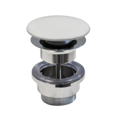 ポップアップ排水目皿(マットホワイト)