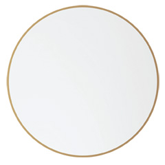 ブロンズフレームミラー800mm