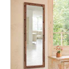 Wood　ミラー(鏡)W400×H1200×D20mm