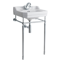 Edwardian 壁付け洗面器560mm (1穴タイプ)