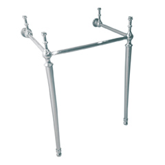 エドワーディアン洗面器用コンソールスタンド