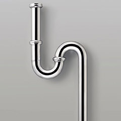 排水金具 Sトラップ32mm(ヨーロッパ製洗面器・手洗器用)