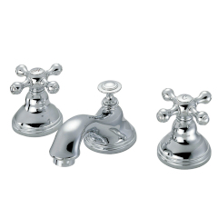 2ハンドル洗面混合栓(引棒有り)