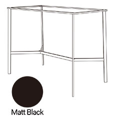 CATINO RECTANGLE/DOUBLE専用 フレーム(マットブラック)