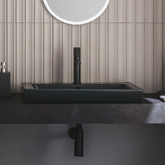 EDGE62 半埋め込み型洗面器620mm