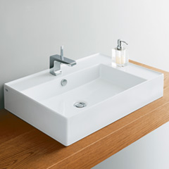 ENJOY 壁付け・カウンター置き型洗面器700mm