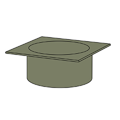 ELLE50専用 洗面ボウル