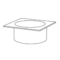 ELLE50専用 バックガード