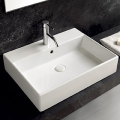 SMILE 壁付け・カウンター置き型洗面器600mm+