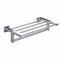 タオル掛付き棚400mm