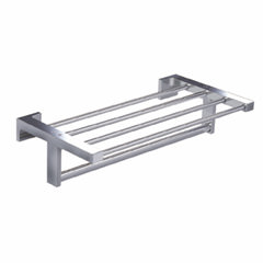 タオル掛付き棚600mm