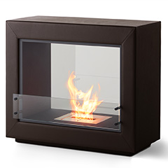 VISION BK LEATHER BROWN