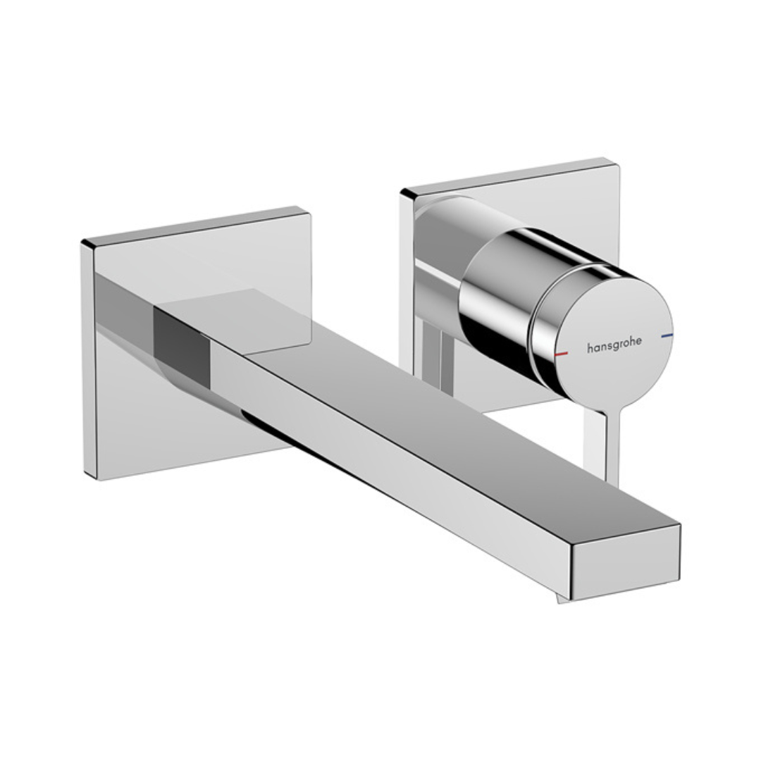テクトリスE　湯水混合栓+埋め込み部