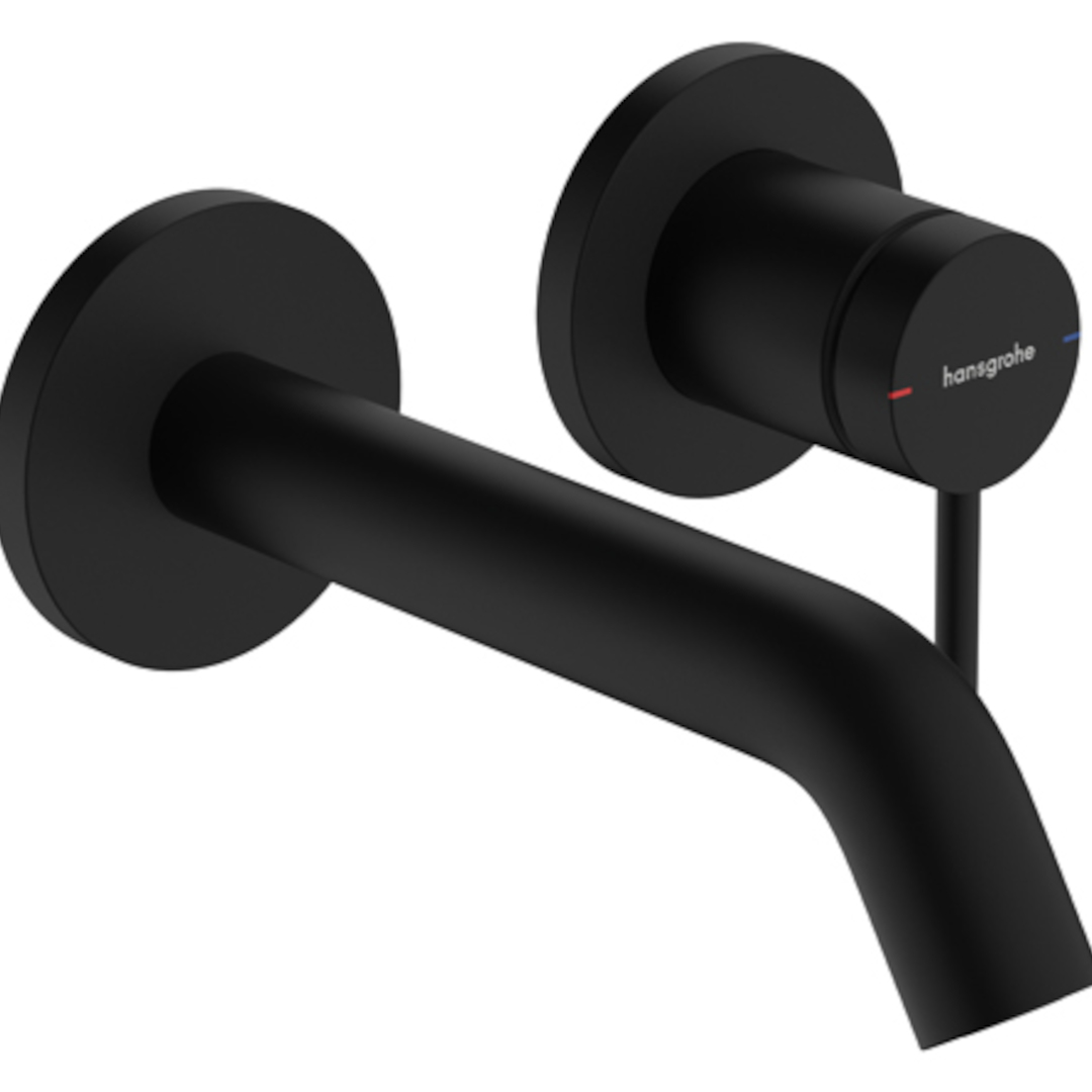 テクトリスS　湯水混合栓+埋め込み部