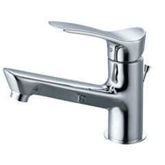 Coule シングルレバー洗面混合栓(引棒有り)