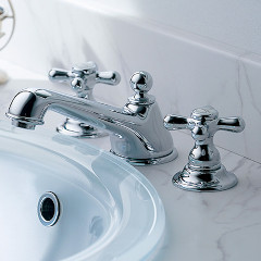 Elsa 2ハンドル洗面混合栓(引棒有り)