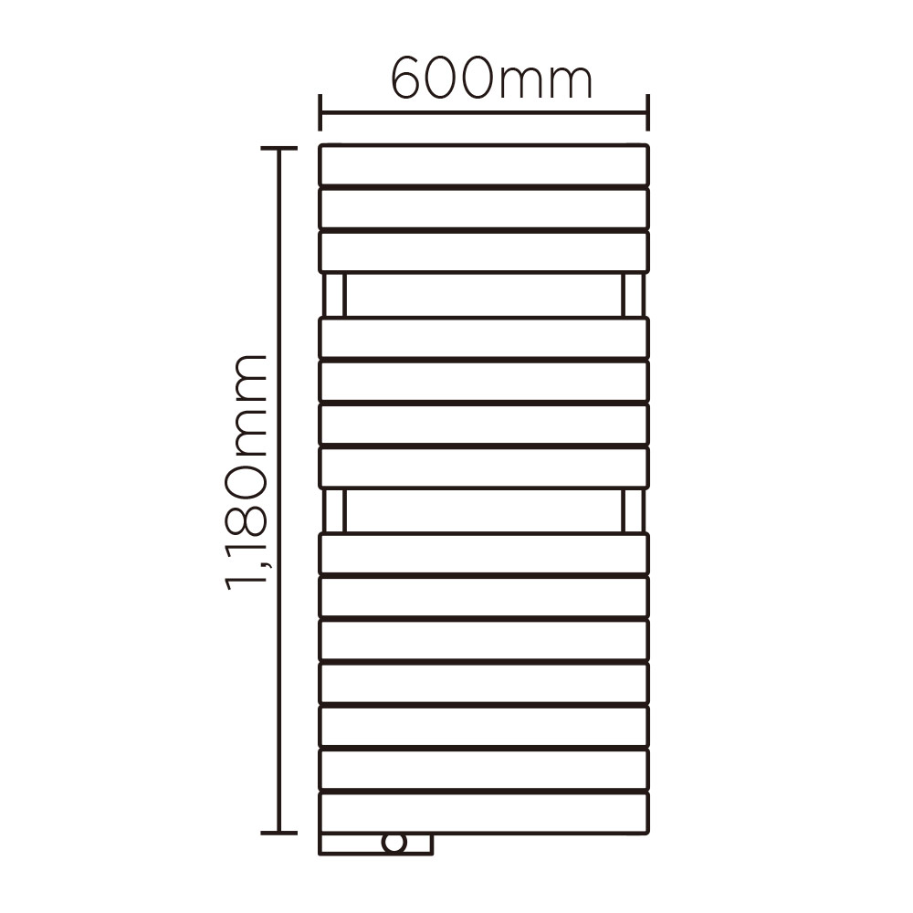 EX(高さ:1180mm 幅:600mm スイッチボックス左 SILVER )ミルキーシルバー