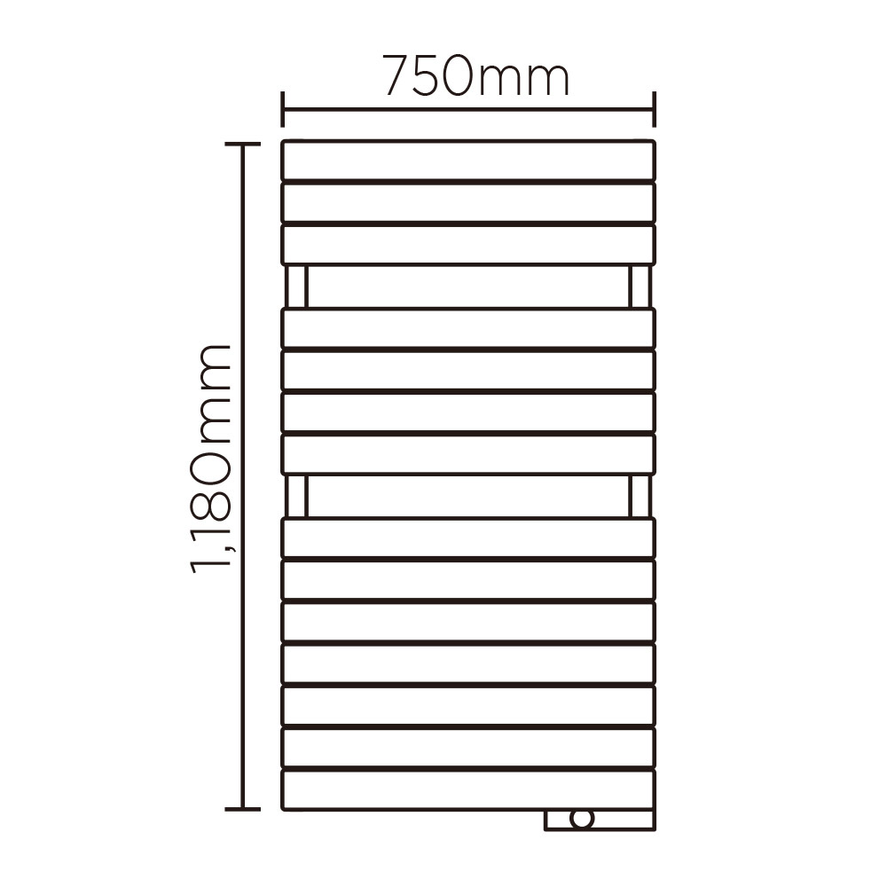 EX(高さ:1180mm 幅:750mm スイッチボックス右 P071 )ホワイトマット
