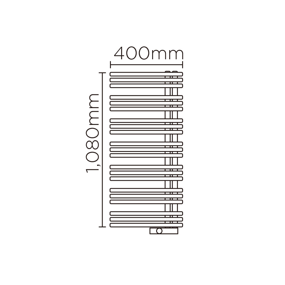 YAE(高さ:1080mm 幅:400mm 左開き SILVER )ミルキーシルバー