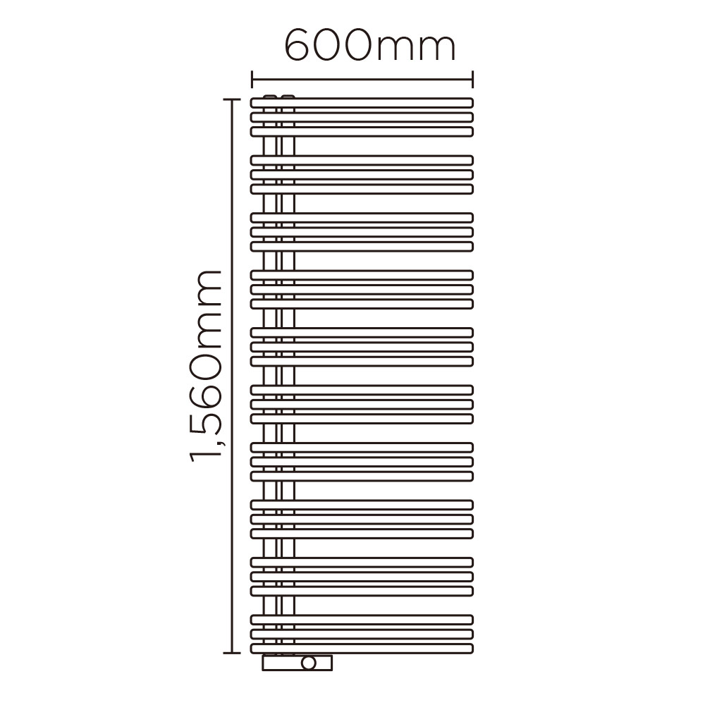 YAE(高さ:1560mm 幅:600mm 右開き P045 )ブラックマット