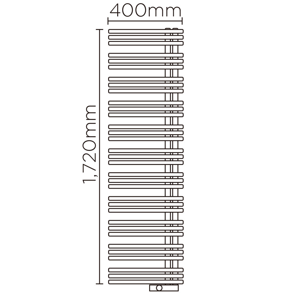 YAE(高さ:1720mm 幅:400mm 左開き P071 )ホワイトマット