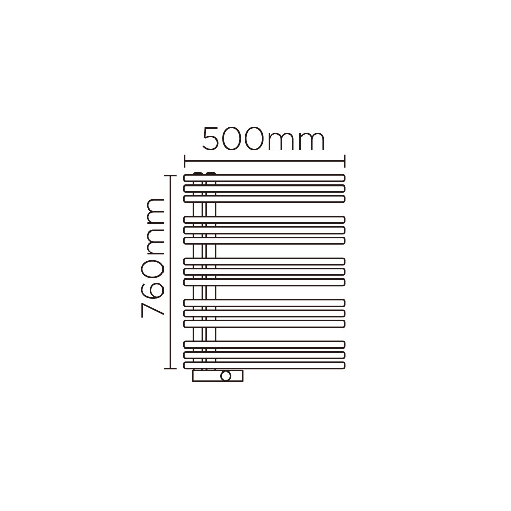 YAE(高さ:760mm 幅:500mm 右開き SILVER )ミルキーシルバー