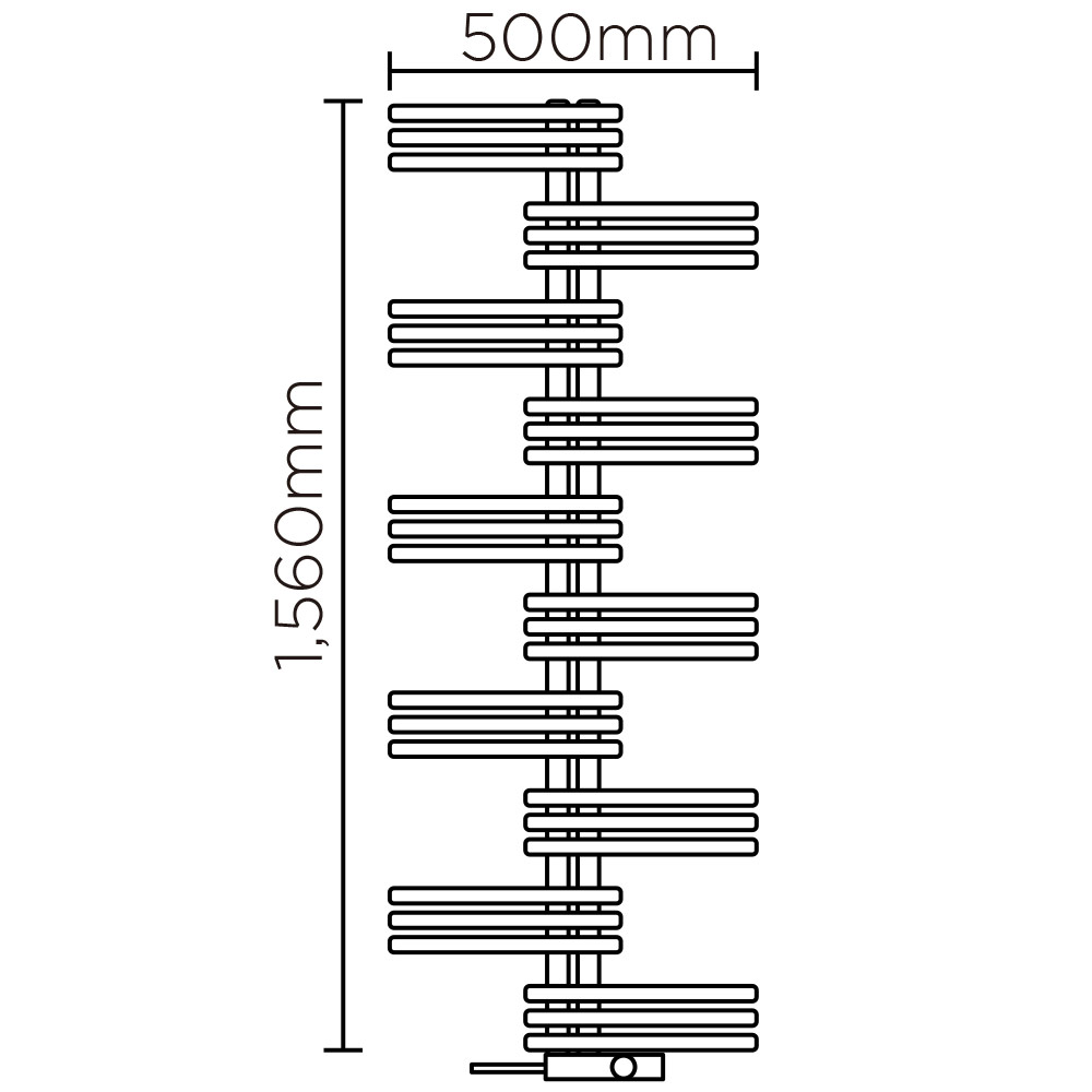 YSE(高さ:1560mm 幅:500mm コード出口　左 P092 )イエロー