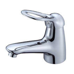 Kiwitap シングルレバー洗面混合栓 (引棒無し)