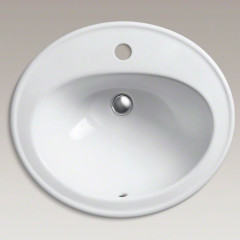 Pennington オーバーカウンター洗面器514mm (1穴タイプ)