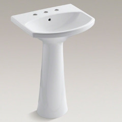 CIMARRON ペデスタル型洗面器578mm (3穴8インチタイプ)