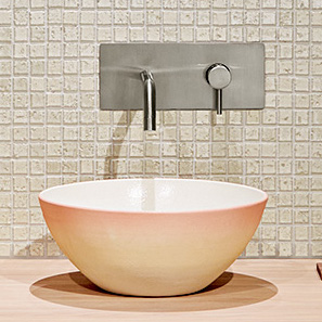 KAMANOTSUBO from俊彦窯 置き型手洗鉢320mm