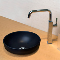 Monochrome リブ付手洗器275mm