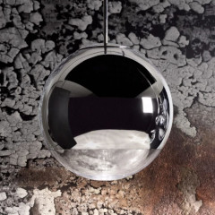 MIRROR BALL 50 PENDANT LED CHROME