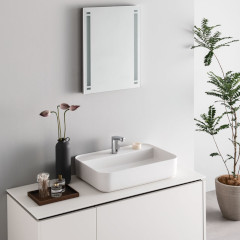 【数量限定品　2025年12月末出荷分まで】LED一体型ミラーライト 450×600mm(3000Kタイプ)