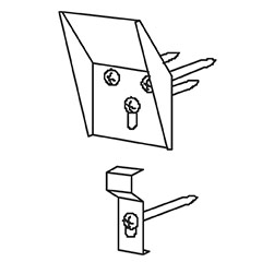 壁掛用固定金具